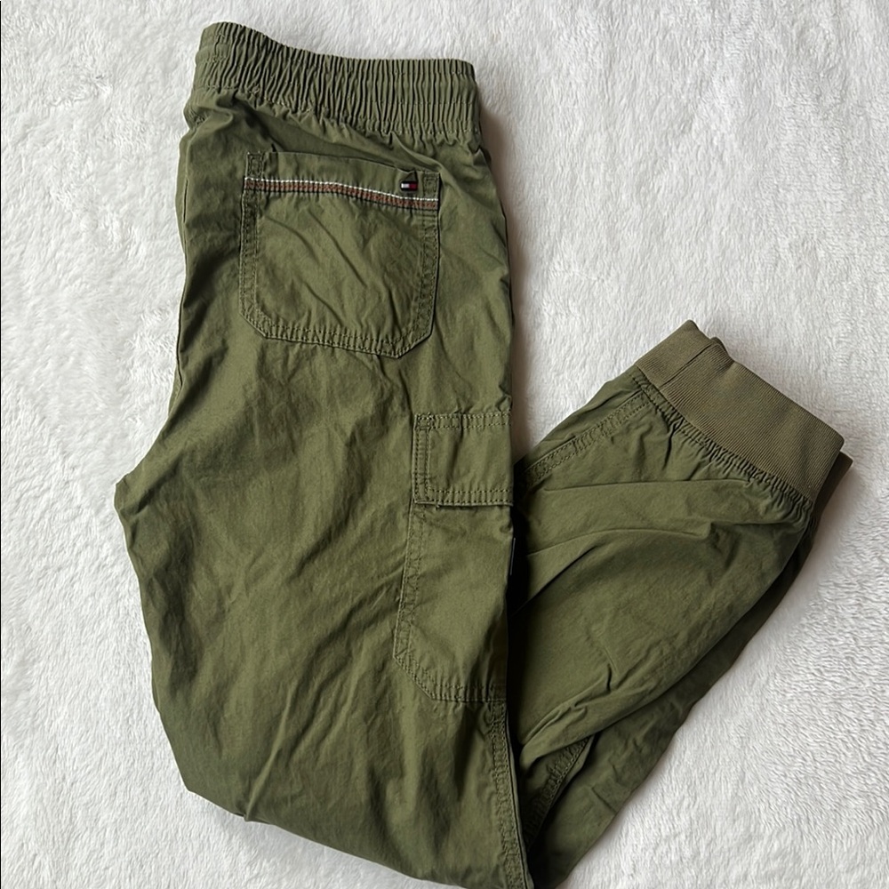 Tommy Hilfiger boys green joggers